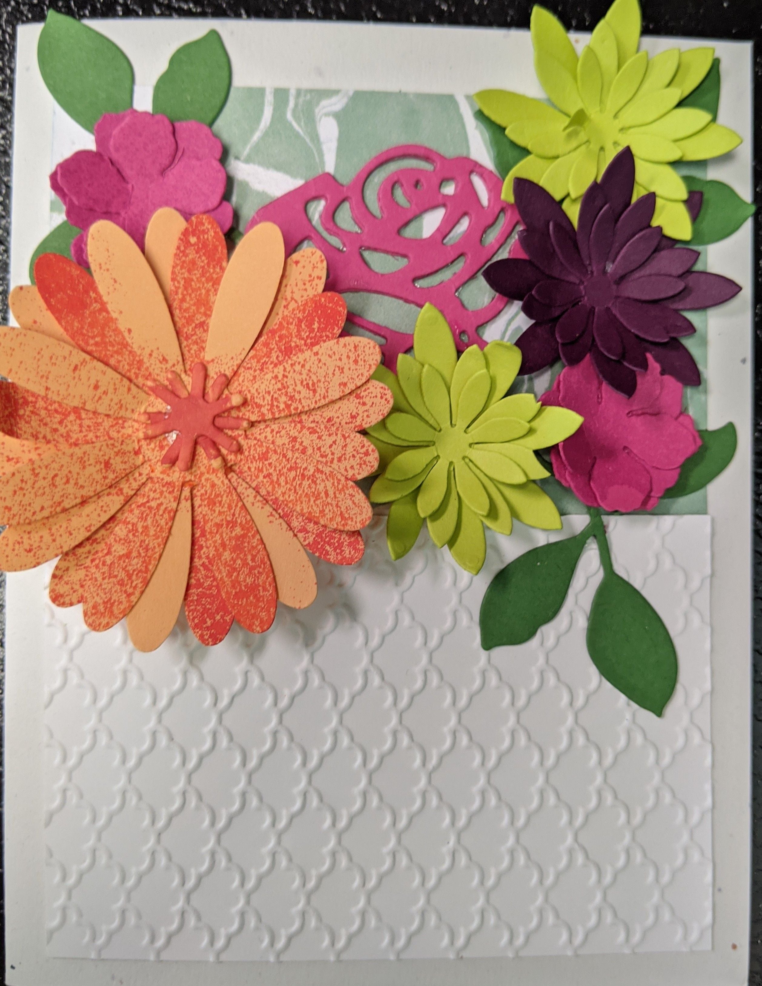 Handmade Card for Mid Mod Brights